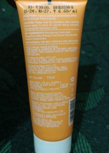 Mango Detan Gel Face Wash
