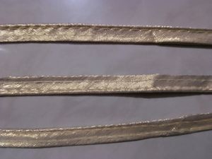 20M Golden Colour Blouse Piping