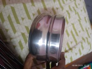 Round Stainless Steel Lunch Box