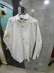 Textured Button-Down Shirt