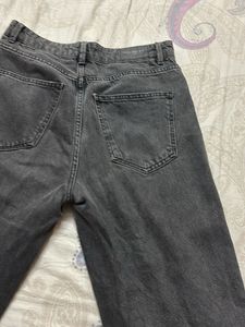 Ripped Wide Leg Jeans