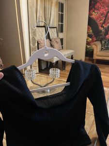 H&amp;m off the shoulder ribbed top