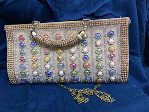 Embroidered Party Clutch