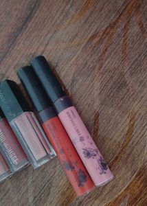 Love Earth Liquid Mousse Lipsticks - Nude &amp; Red Sh