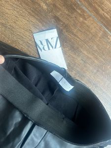Zara Faux Leather Pants 164cm