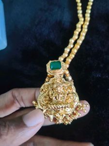 Elegant Gold-Tone Pendant