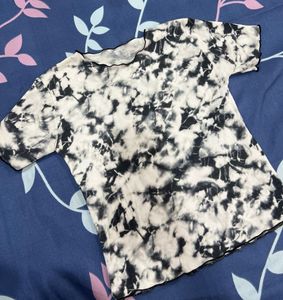 Tie Dye Ringer Tee