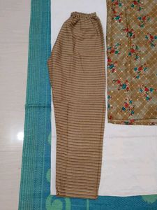 mehendi colour three piece dress