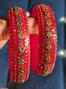 Red & Gold Bangles