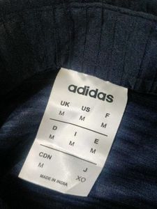 M Size Adidas Navy Blue Polo Shirt
