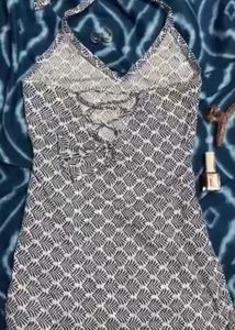 Printed Halter Indian kurti