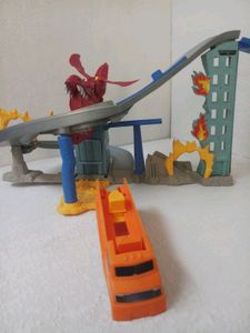 🔥 HOT Wheels Dragon Destroyer Track Set