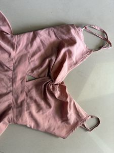 Cute Pink Skater Dress