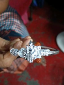 Silver Lord Murugan  Bracelet