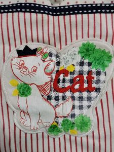 Cute Cat Graphic Baby Top