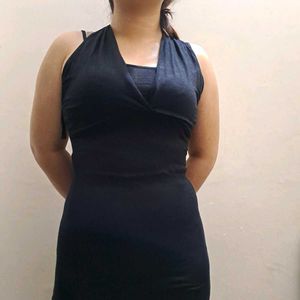 Black Halter Top