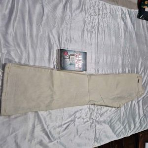 Bootcut Denim Beige Vintage Y2k