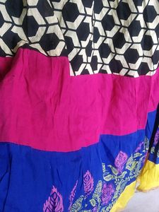 Beautiful Multicolor Long Skirt