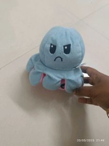 Pink And Blue Duo Octopus Soft Toy