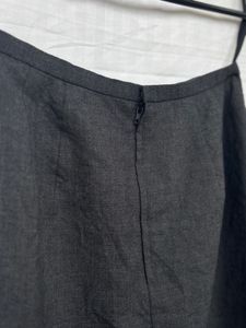 Gray A-Line Skirt