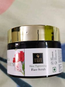 Good Vibes Skin Tightening Face Scrub
