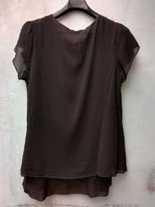 New With Tag Half Floral Long Top
