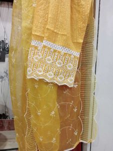 Yellow Anarkali Suit