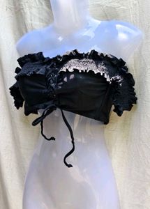 I. SEXY OFF SHOULDER CORSET TYPE TOP