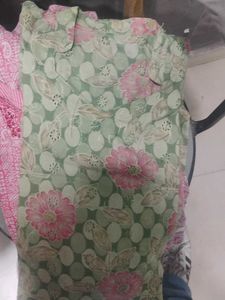 Purple Embellished Kurta Set