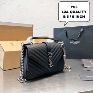 YSL ENVELOPE MEDIUM SLING BAG WD BOX