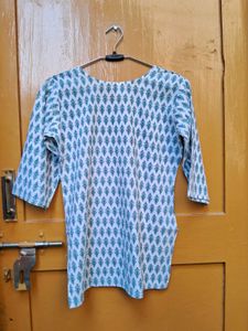 White Short Kurti