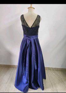 Navy Blue Formal Gown