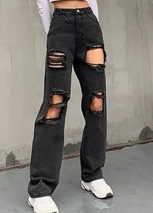 Urbanic Wide leg ripped jeans