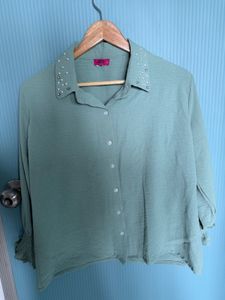 Pearl Shirt Top For Women