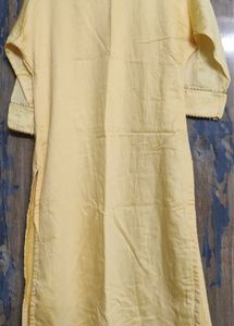 Lightly Yellow Kurtha