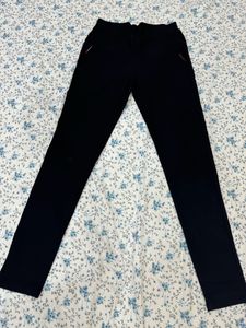 Jade Black Strechable Jeggings Womens