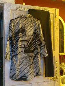 Abstract Print Top &amp; Trouser (Co-ord Set)