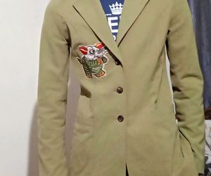 Women &#39;S Semi  Formal Wear Olive Blazer