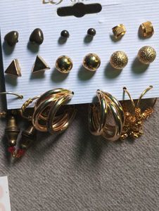 Contempory Stud Earrings