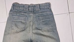 Vintage Wash Straight Leg Jean