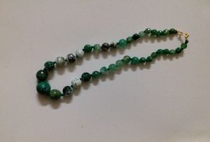 Green Beaded Necklace