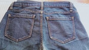 BLUE Y2K LOW RISE JEANS