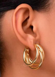 Triple Hoop Earrings