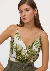 Tropical Print Cami Top