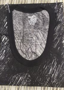 Esteem Mens Cotton Printed Vest,Sleeveless,