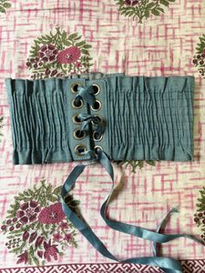 Blue Corset Belt