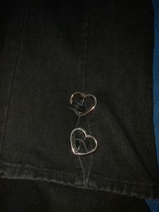 SALE❗URBANIC original black denim jeans with heart
