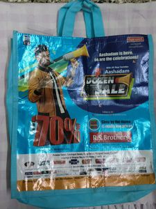 Assorted Reusable Large Shopping Bags