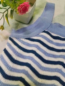 Striped Knit Tank Top