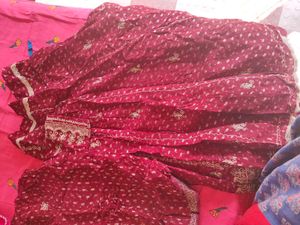 Maroon Lehenga Choli Set